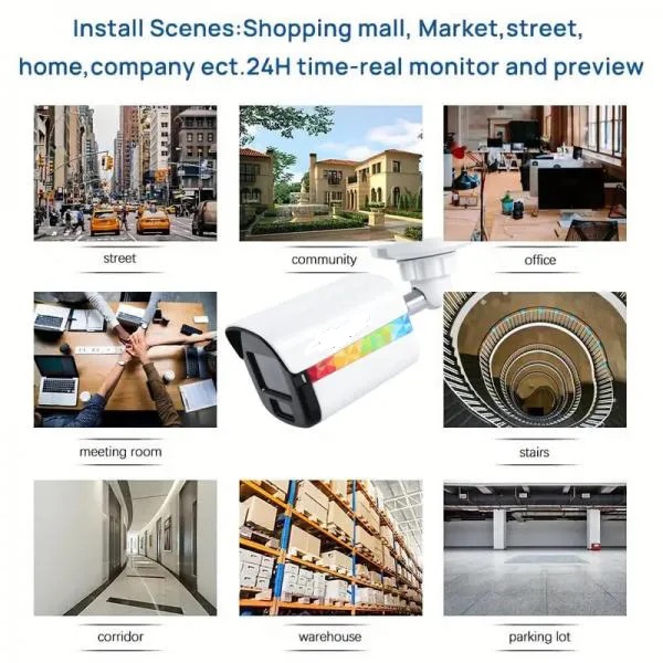 Bullet Camera IP Camera (Outdoor) | Smart Bullet Camera,Motion Detection | Color View | Low Illumination CMOS Image Sensor Bullet Camera IP Camera (Outdoor) | Smart Bullet Camera,Motion Detection | Color View | Low Illumination CMOS Image Sensor