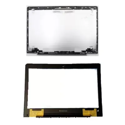 Laptop Back C Cover For Lenovo U41-70 and U41-70 SILVER