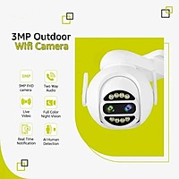 Wifi Camera | CCTV Camera | 3MP With 10X Hybrid Zoom Outdoor Camera