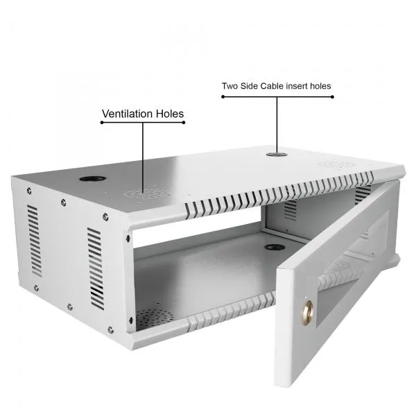CCTV/DVR Cabinet Box/Network Rack/NVR - Server Rack/CCTV Camera Box with Lock/dvr Box for CCTV - Metal