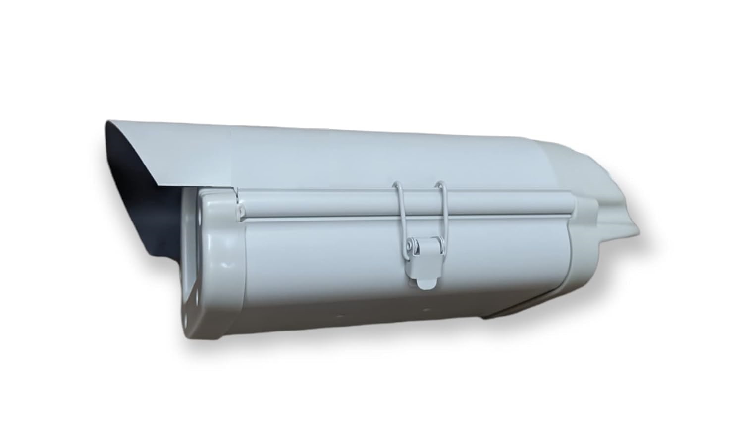 CCTV Security Camera housing , Waterproof/Dustproof/Rainproof Bullet Camera Enclosure for Outdoor Mounting Purpose, Size - 10" (25.4cm) Iron-Metal with Side Locking System CCTV Security Camera housing , Waterproof/Dustproof/Rainproof Bullet Camera Enclosure for Outdoor Mounting Purpose, Size - 10" (25.4cm) Iron-Metal with Side Locking System