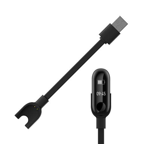 Xiaomi Mi Band 3 USB Charger Cable – Replacement Charging Dock with Copper Contacts, Portable Fast Charge Cord Compatible with Mi Band 3 Smart Bracelet