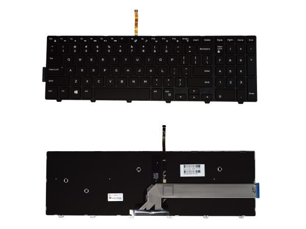Laptop Keyboard Compatible for Inspiron 15 3000 5000 3541 3542 3543 3551 3558 5542 5545-Series