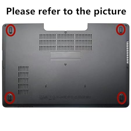 Laptop Bottom Base Rubber Foot Strips For DELL E5440 E5450 E5250 E5540 E5550 E5270 Laptop Bottom Base Rubber Foot Strips For DELL E5440 E5450 E5250 E5540 E5550 E5270