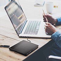 External DVD Drive Case | Popup External Mobile Optical Drive 3.0/ 2.0 for Desktop and Laptop Computers External DVD Drive Case | Popup External Mobile Optical Drive 3.0/ 2.0 for Desktop and Laptop Computers