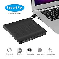 External DVD Drive Case | Popup External Mobile Optical Drive 3.0/ 2.0 for Desktop and Laptop Computers External DVD Drive Case | Popup External Mobile Optical Drive 3.0/ 2.0 for Desktop and Laptop Computers