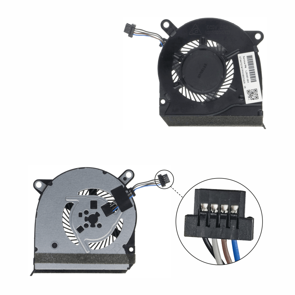 Laptop CPU Cooling Fan For HP Pavilion 14CE Small