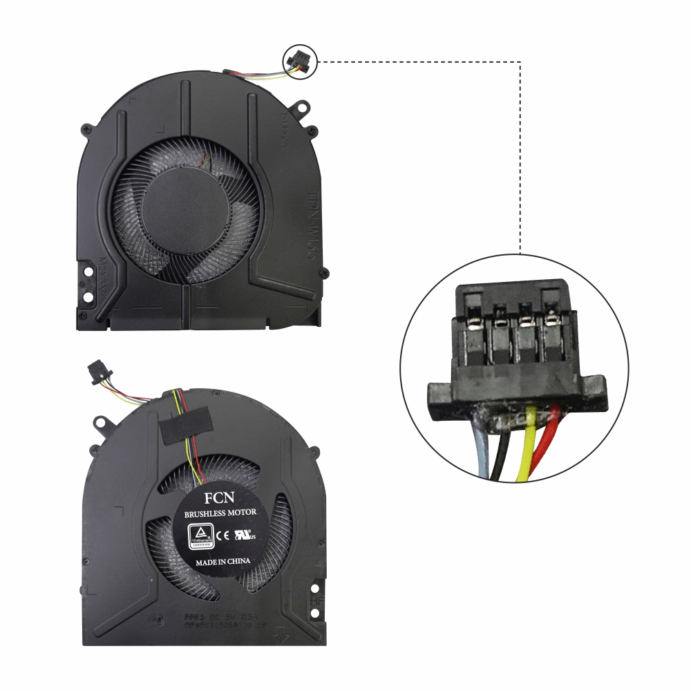 Laptop CPU Cooling Fan For HP Pavilion X360 14DY 14M-DY Series