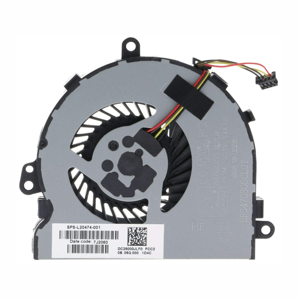 Laptop CPU Cooling Fan For HP 15-DA 15-DR 15-DX 15-DB 15Q-DX 15T-DS 250 G7 255 G7 256 G7 Series