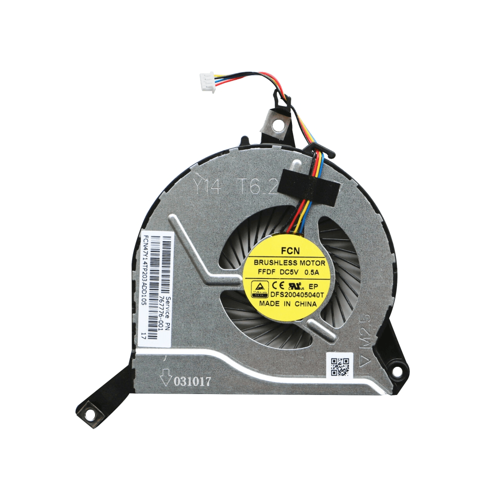 Laptop CPU Cooling Fan For HP Pavilion 15-P 15P 14 15 17-F 14-P 15-P Series