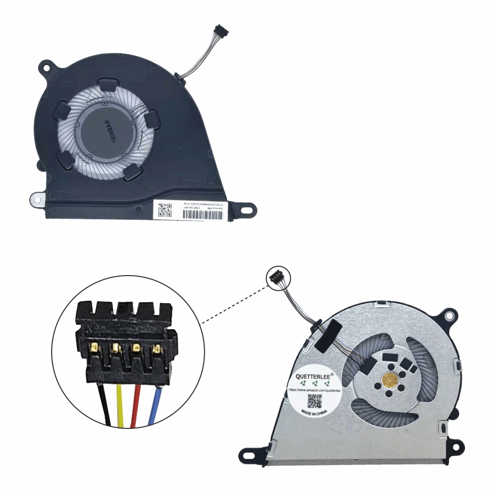 Laptop CPU Cooling Fan For HP Pavilion 15-DY 15-EF 14-DQ 14S-FQ DQ DR 15S-FQ 15S-EQ 340S G7 Series Laptop CPU Cooling Fan For HP Pavilion 15-DY 15-EF 14-DQ 14S-FQ DQ DR 15S-FQ 15S-EQ 340S G7 Series