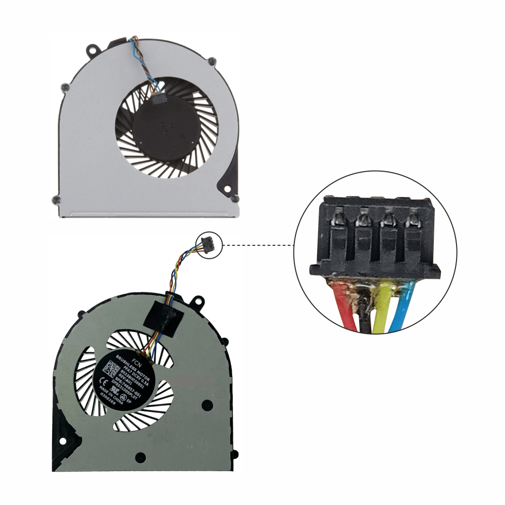 Laptop CPU Cooling Fan For HP 350 G1 350 G2 355 G2 Series