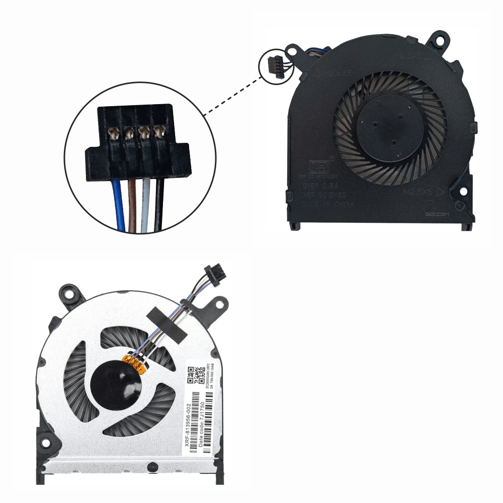 Laptop CPU Cooling Fan For HP Pavilion 14-BS 14-BW 14Q-BU 14Q-BY 246-G6 240-G6 245-G6 Series