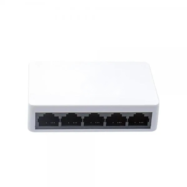 Fast Ethernet Network Switch | 5/8-Port 10/100Mbps | RJ45 Ports, Metal Body ,Plug & Play Fast Ethernet Network Switch | 5/8-Port 10/100Mbps | RJ45 Ports, Metal Body ,Plug & Play
