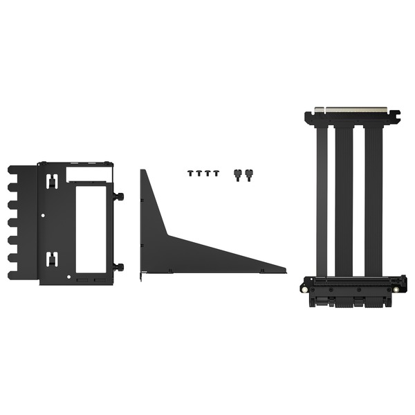 Fractal Design Flex 2 PCIe 4.0 x16 Vertical GPU Riser with Bracket Fractal Design Flex 2 PCIe 4.0 x16 Vertical GPU Riser with Bracket