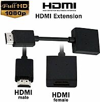 HDMI Male to Female Extension Cable HDMI Extender for Google Chrome Cast, fire tv Stick, LCD/LED , Xbox, PS3/PS4 HDMI Male to Female Extension Cable HDMI Extender for Google Chrome Cast, fire tv Stick, LCD/LED , Xbox, PS3/PS4