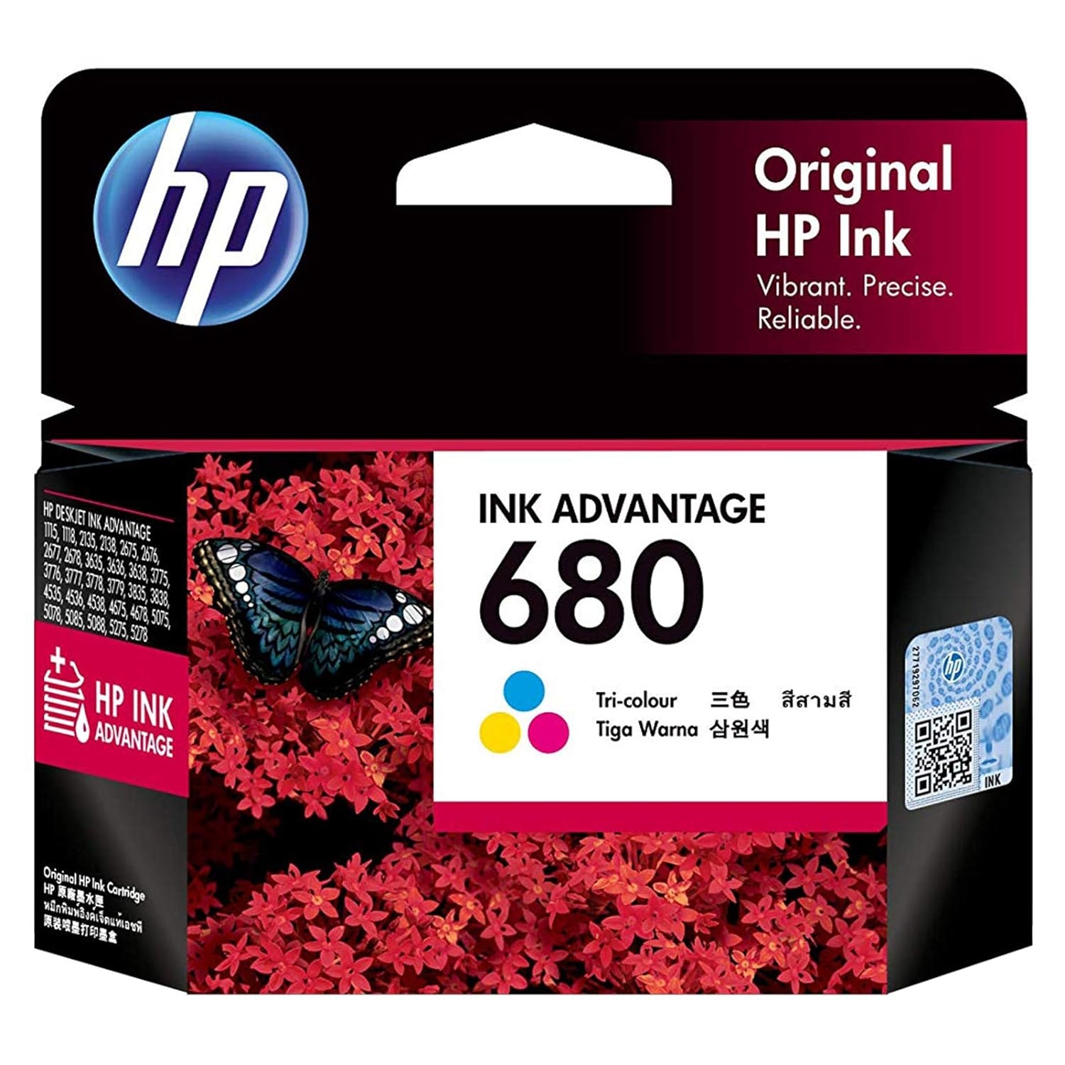 HP 680 Original Ink Advantage Cartridge For HP DeskJet Ink Advantage 2135 All-in-One Printer(F5S29B) HP 680 Original Ink Advantage Cartridge For HP DeskJet Ink Advantage 2135 All-in-One Printer(F5S29B)