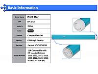 OPC Drum HP12A Compatible with HP Laser Toner Cartridge Printers 1010, 1012, 1015, 1018, 1020, 1022, 3020, 3030, M1005, M1319f OPC Drum HP12A Compatible with HP Laser Toner Cartridge Printers 1010, 1012, 1015, 1018, 1020, 1022, 3020, 3030, M1005, M1319f