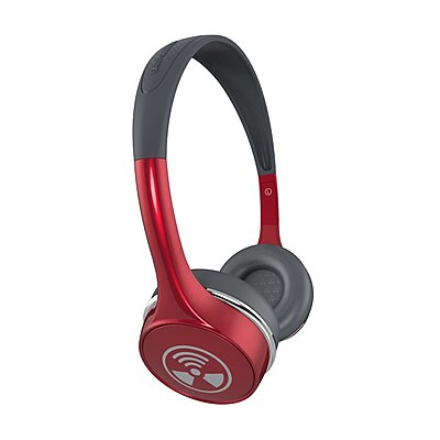 iFrogz Toxix Plus Headphones with Mic – Deep Bass, Right-Angle Jack, Stereo Sound