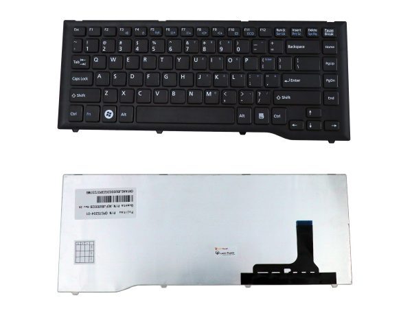 Laptop Keyboard Compatible for HCL Fujitsu Lifebook LH532, LH-532-Series