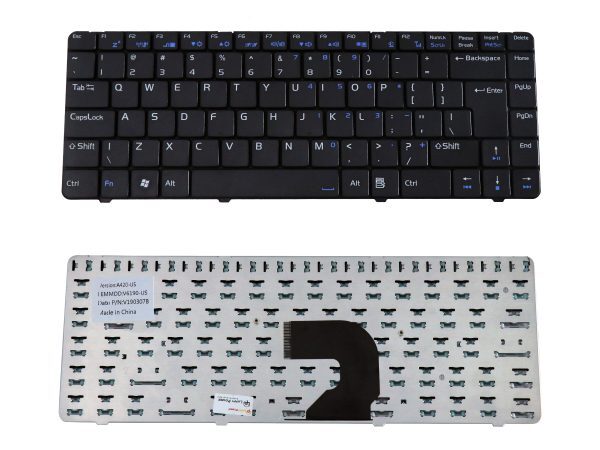 Laptop Keyboard Compatible For HCL HASEE A400-Series Laptop Keyboard Compatible For HCL HASEE A400-Series