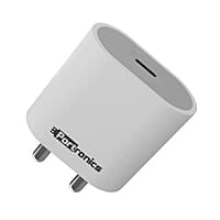 Portronics Adapto 20 Type C 20W Fast PD/Type C Fast Charging Adapter (White) Portronics Adapto 20 Type C 20W Fast PD/Type C Fast Charging Adapter (White)