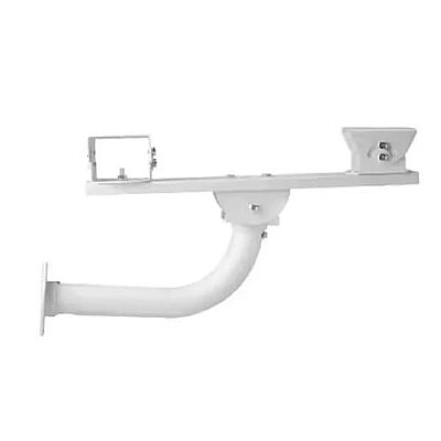 Dual CCTV Camera L-Shaped Mount Bracket, Adjustable with 1 to 2 Horizontal Cross Bar for Dome/IP/Surveillance Cameras