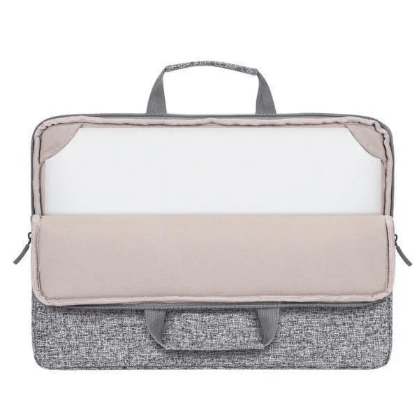 Laptop Sleeve Cover Case 15.6 Inch (39.624cm) with Handle Grip, Leather, with Keyboard Protector & Mouse Pad ,Compatible with MacBook, Dell, HP, Lenovo