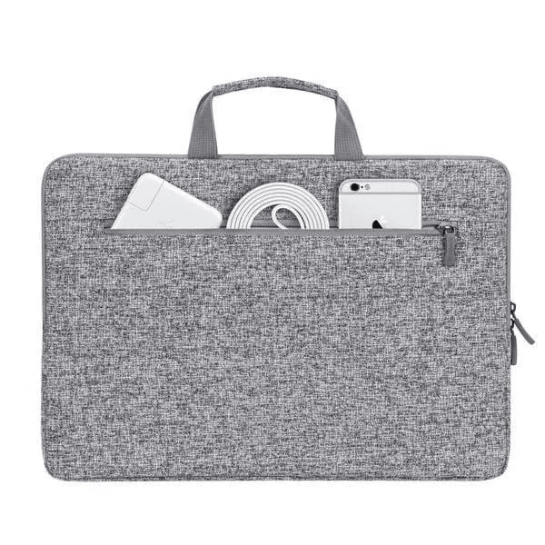 Laptop Sleeve Cover Case 15.6 Inch (39.624cm) with Handle Grip, Leather, with Keyboard Protector & Mouse Pad ,Compatible with MacBook, Dell, HP, Lenovo