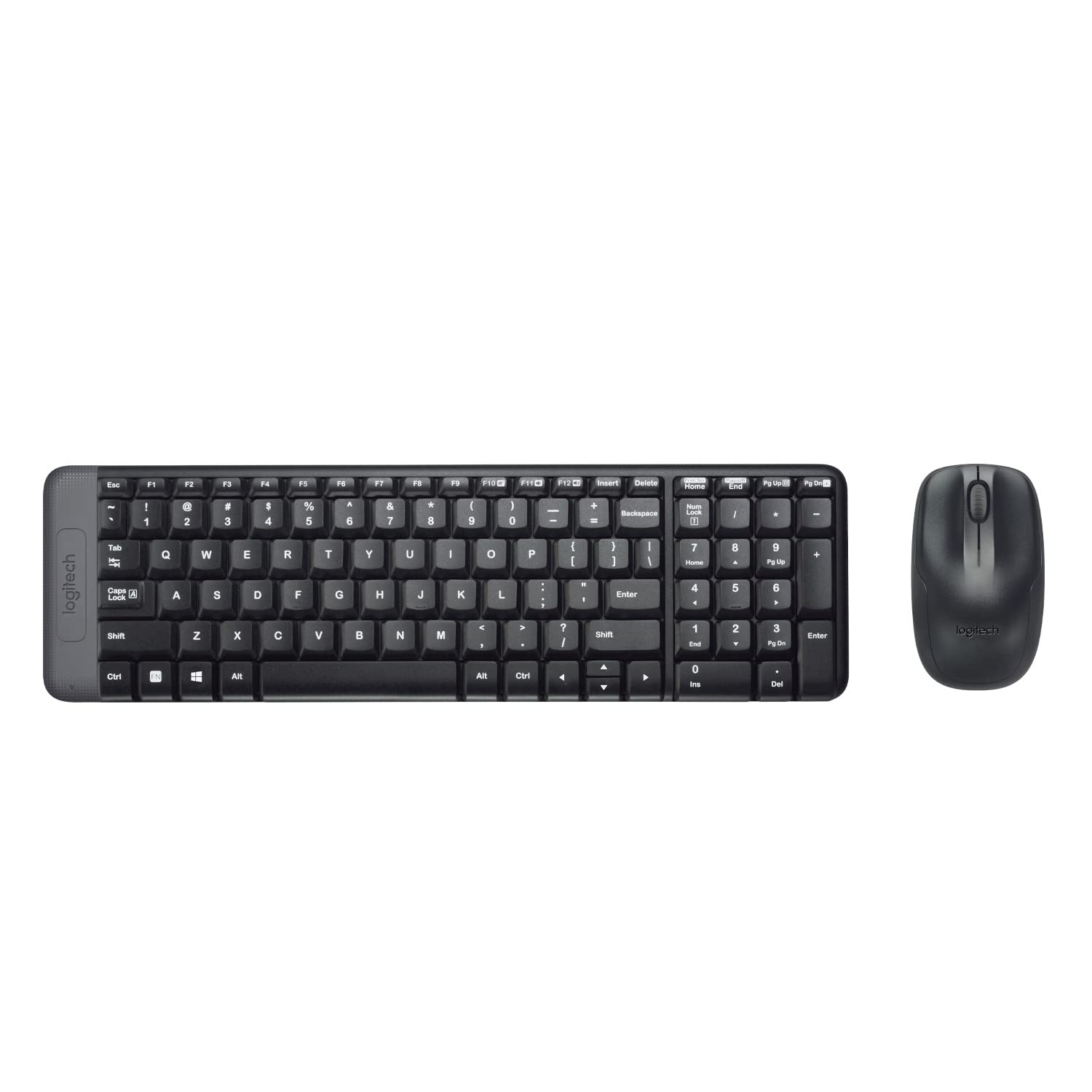 Logitech MK220 Wireless Keyboard and Mouse Combo for Windows, 2.4 GHz Wireless with Unifying USB-Receiver