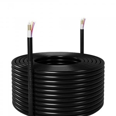 CCTV Cable 3+1 Coaxial for Video, Power and Audio Communication with Excellent Coating