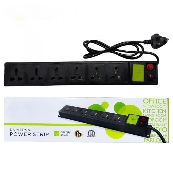 Spike 6+1 Way | Extension Board/Cord, Multi Socket Spike Guard Spike 6+1 Way | Extension Board/Cord, Multi Socket Spike Guard