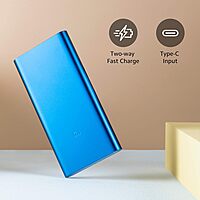 Mi 10000mAH Li-Polymer, Micro-USB and Type C Input Port, Power Bank 3i with 18W Fast Charging blue Mi 10000mAH Li-Polymer, Micro-USB and Type C Input Port, Power Bank 3i with 18W Fast Charging blue