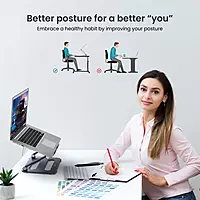 Portronics My Buddy K10 Portable Laptop Stand with Multiple Height Adjustable Angles Portronics My Buddy K10 Portable Laptop Stand with Multiple Height Adjustable Angles