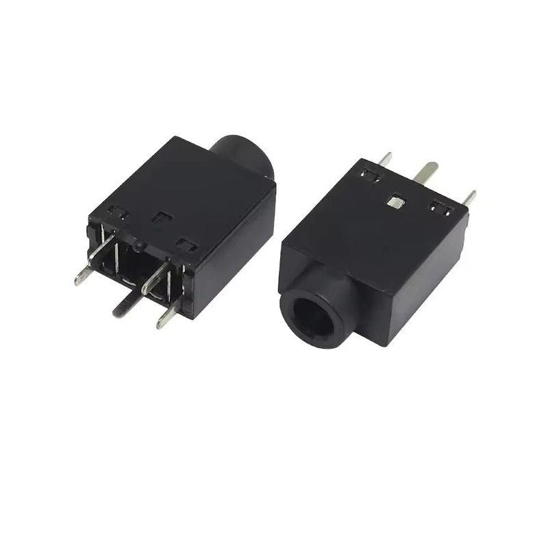 PJ-359-B 3.5mm PCB Mount, Female Stereo Jack – High-Quality Audio Connector for Headphones, Mobile Phones, Computers, MP3/MP4 & More