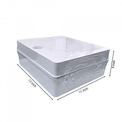 DVR/Server/Network Waterproof Cabinet PVC Box/Rack for CCTV DVR/NVR/POE Switch with Power Socket
