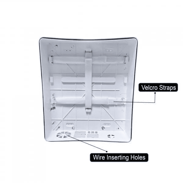 DVR/Server/Network Waterproof Cabinet PVC Box/Rack for CCTV DVR/NVR/POE Switch with Power Socket