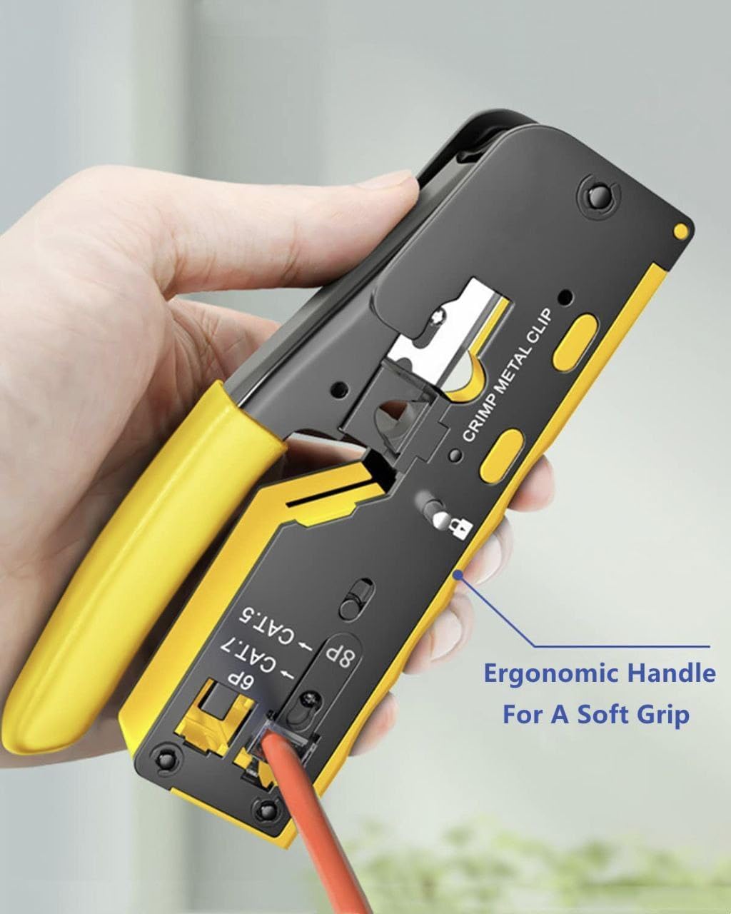 Passthrough Crimping Tool | Cat5/ Cat7