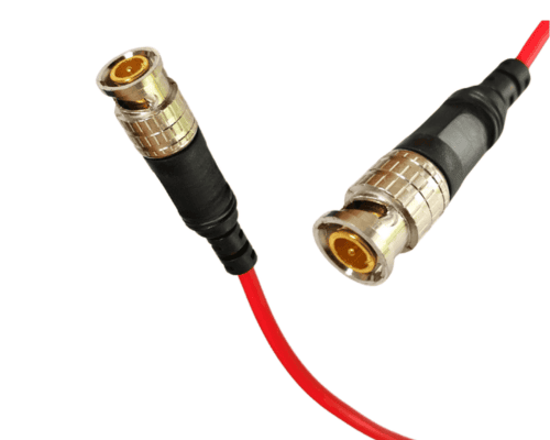 BNC Cable with Brass Connector CCTV High-Quality Signal