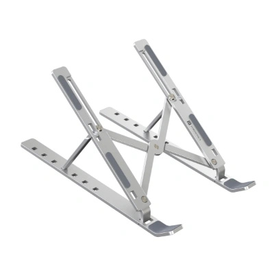 Portronics My Buddy K Portable Laptop Stand with Adjustable Height, Foldable, OverHeating Protection for Laptops & MacBooks