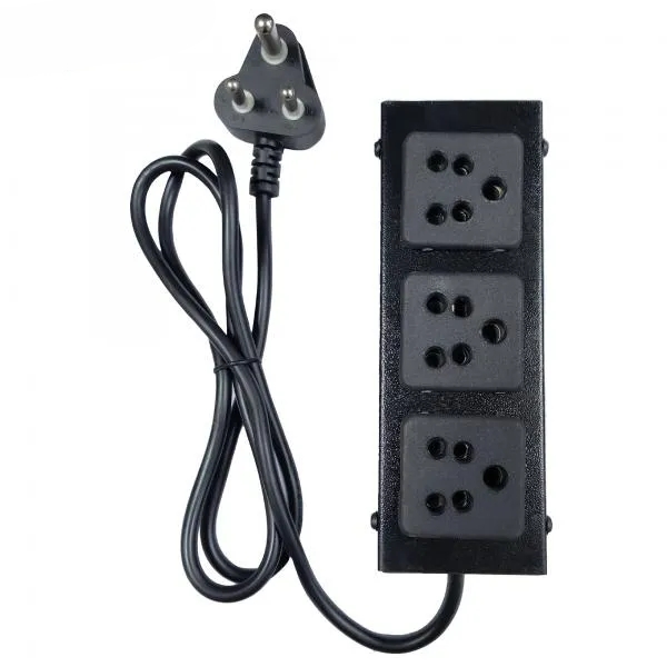 Power Strip PDU Socket 5A – Durable & Reliable for DVR/NVR Racks (Black) Power Strip PDU Socket 5A – Durable & Reliable for DVR/NVR Racks (Black)