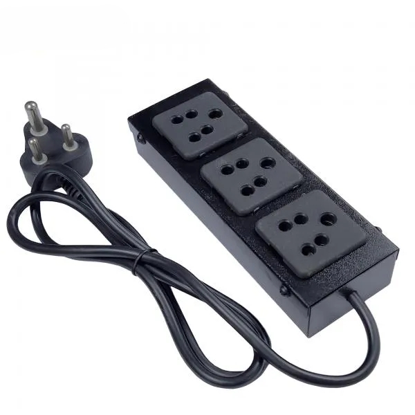 Power Strip PDU Socket 5A – Durable & Reliable for DVR/NVR Racks (Black) Power Strip PDU Socket 5A – Durable & Reliable for DVR/NVR Racks (Black)