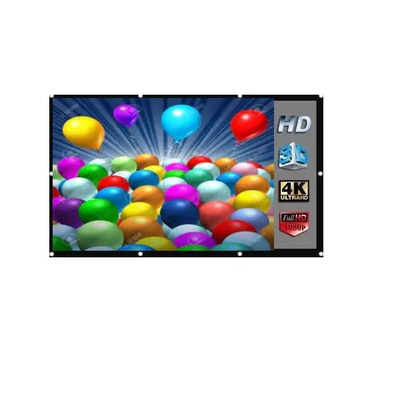 Projection Screen With Fixed-Frame , Anti-Creased , Imported High Gain Fabric,Diagonal, Supports Full HD 1080P, UHD-3D-4K Projection Screen With Fixed-Frame , Anti-Creased , Imported High Gain Fabric,Diagonal, Supports Full HD 1080P, UHD-3D-4K