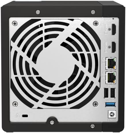 QNAP TS-453E-8G Quad Core 4 Bay Desktop Network Attached Storage Enclosure - Black