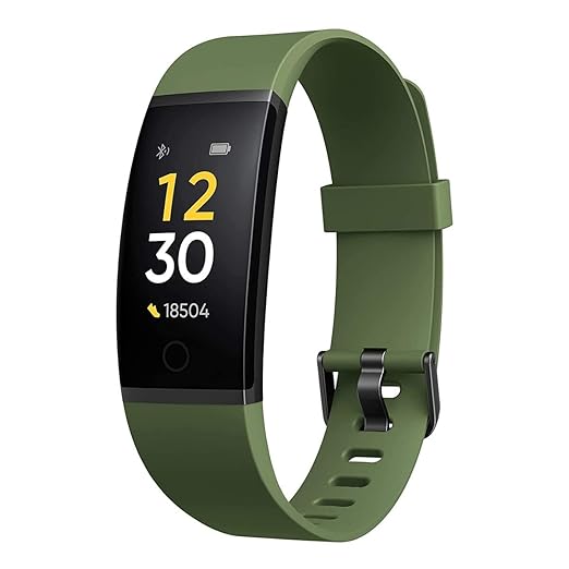 Realme Smart Band Strap RMA183 – Soft Silicone Replacement Wristband, Adjustable & Comfortable Fit (No Tracker Included)