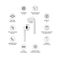 Realme Buds Neo True wireless Earphone with Mic, Instant Auto Connection (White)