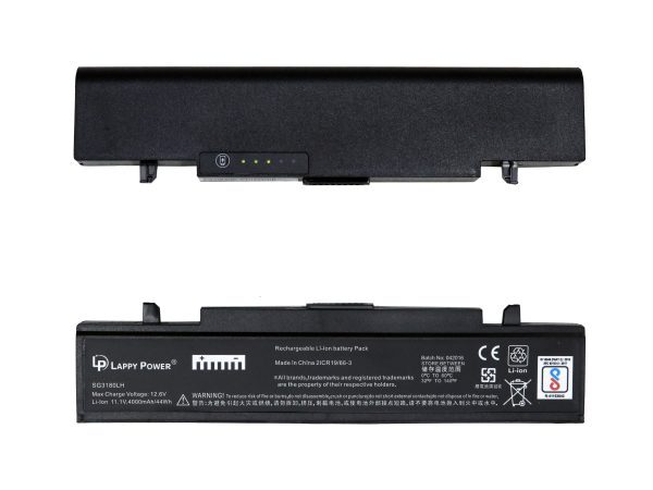 Laptop Battery For SAMSUNG R418 BLACK, 11.1V 6 Cells 4400mAh – Compatible