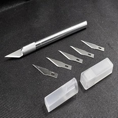 Precision Cutter Knife | Sharp Blades for Carving, Mat Cutting, DIY & Crafting Precision Cutter Knife | Sharp Blades for Carving, Mat Cutting, DIY & Crafting