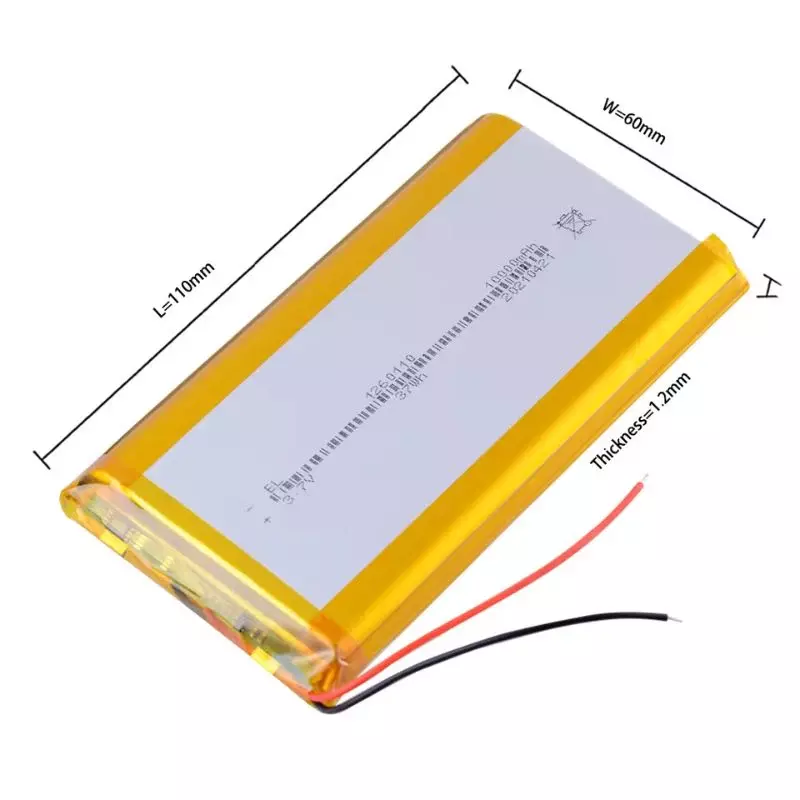 3.7V 10000mAh Lithium Polymer Battery Single Cell 3.7V 10000mAh Lithium Polymer Battery Single Cell
