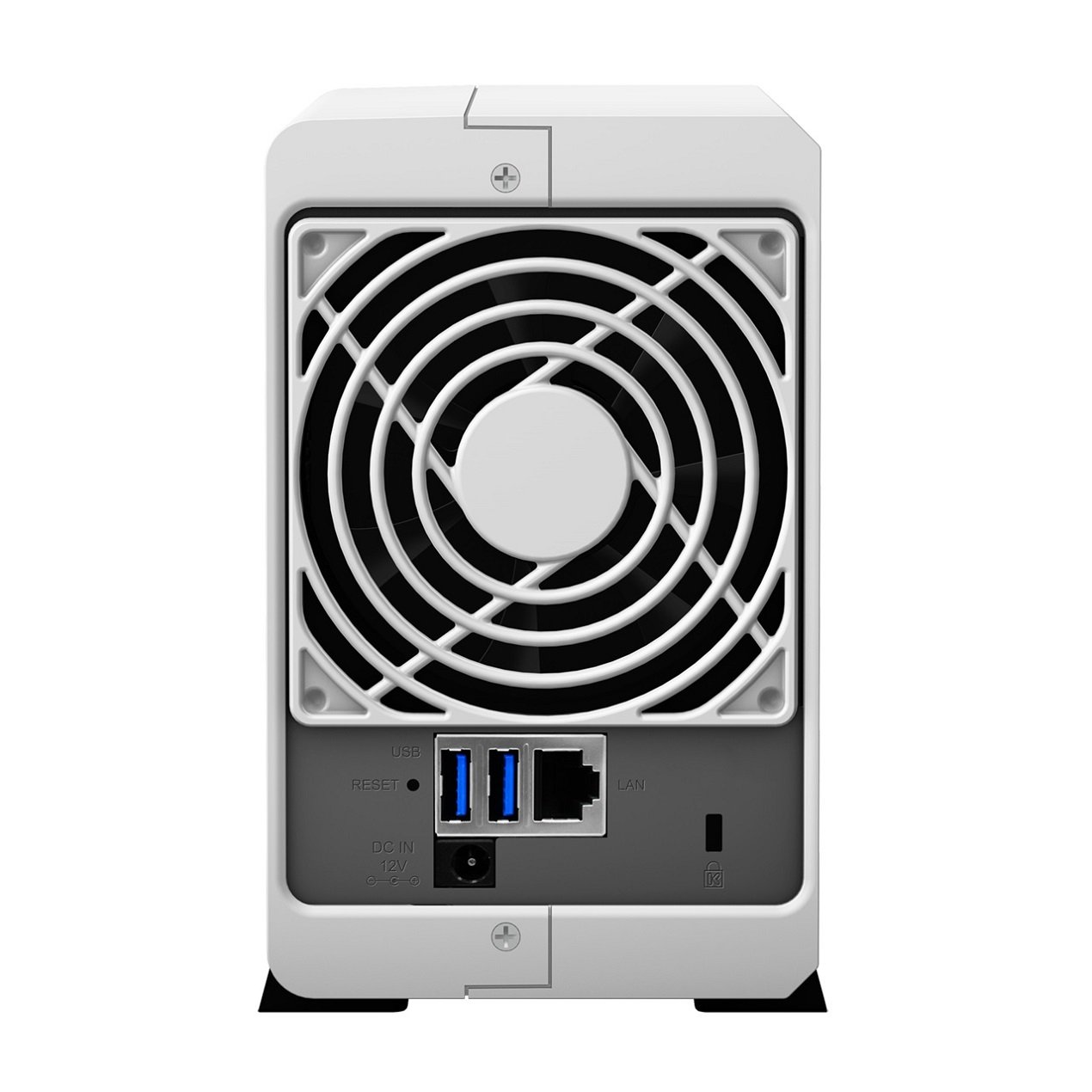 Synology DiskStation DS223J 2-Bay Network Attached Storage Enclosure Drive - White